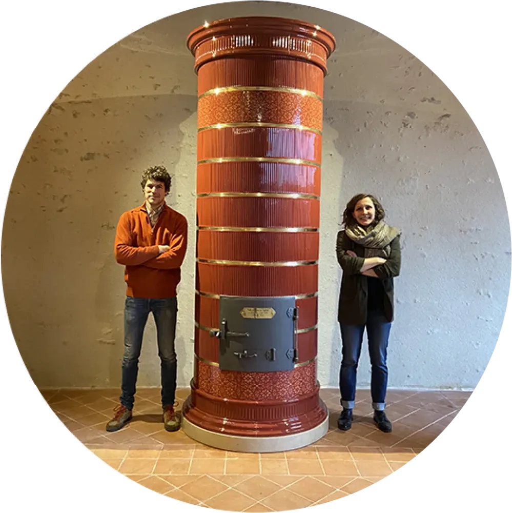 fondateur poele en faience